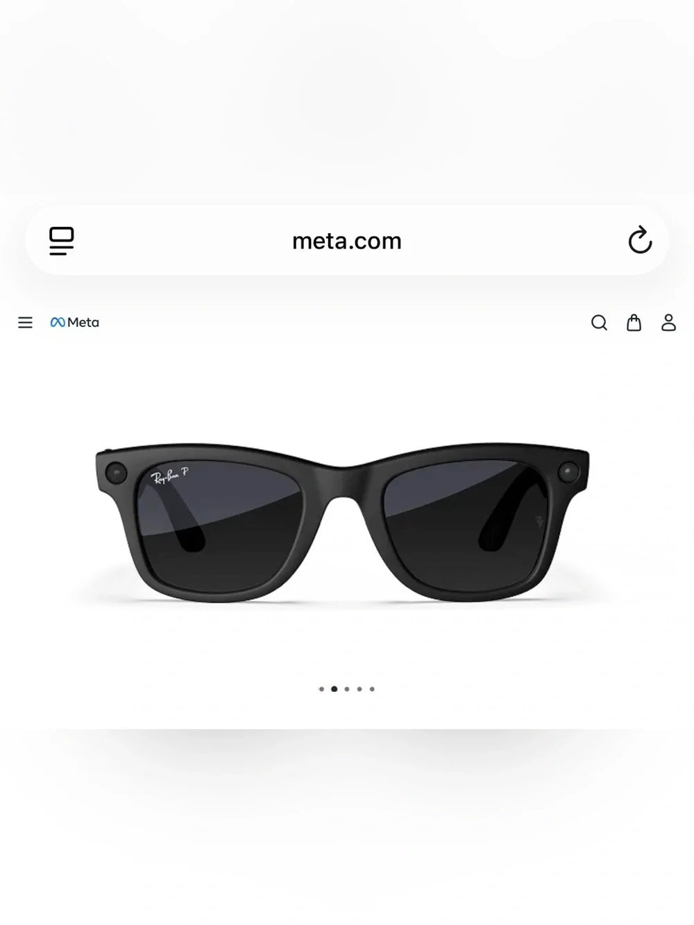 Ray-Ban Meta sunglasses 🕶️